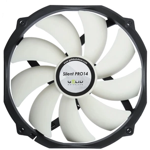 Кулер до корпусу Gelid Solutions Silent PRO 14 PWM 140 mm (FN-PX14-P-15) зображення 1