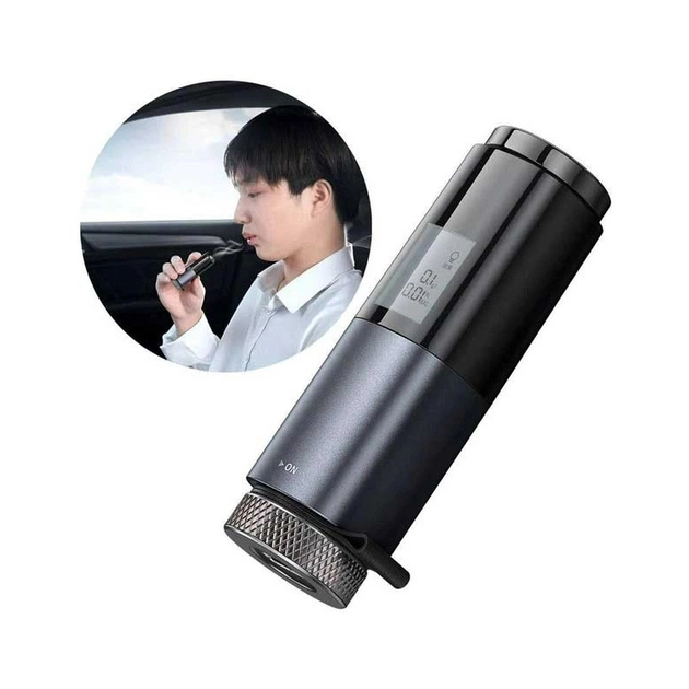 Алкотестер Baseus Digital Alcohol Tester Black (CRCX-01) - зображення 8