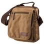 Сумка Vintage Текстильна чоловіча на два відділення Коричнева (20200) - зменшене зображення 1