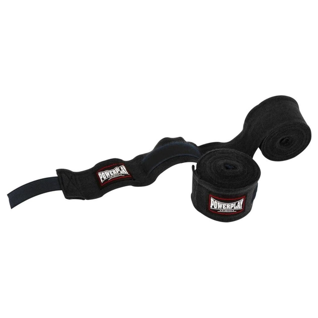 Бинт для спорту PowerPlay 3046 2.5 м Black (PP_3046_2.5m_Black) - зображення 1