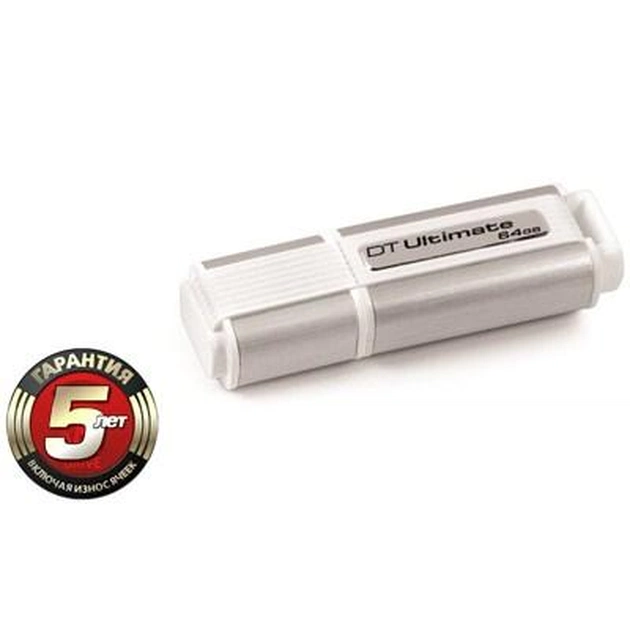 USB флеш накопичувач Kingston 64Gb DataTraveler Ultimate (DTU30G2/64GB) - изображение 1