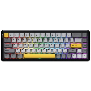 Клавіатура Ajazz AK680 MAX Magnetic Switch RGB USB Black (AK680-M-BGY-AW) зображення 1