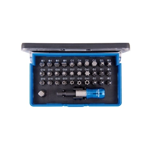 Набір біт KING TONY 1/4" TORX, HEX, PZ, PH, SLOT, 32 шт (1032CQ) зображення 1