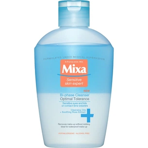 Гель для вмивання Mixa Hydrating для зняття макіяжу з очей 125 мл (3600550305036) зображення 1