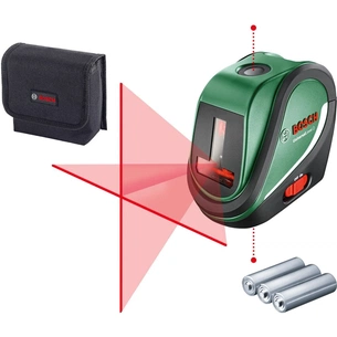 Лазерний нівелір Bosch UniversalLevel2, до 10м, 0.5мм/м, 0.46кг (0.603.663.802) зображення 1