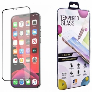 Скло захисне Drobak Apple iPhone 12 Pro Max (Black) (222294) (222294) зображення 1