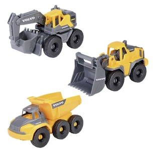 Машинка для детей Dickie Toys Вольво. Автоконструктор, 3 машины (3722015) изображение 1