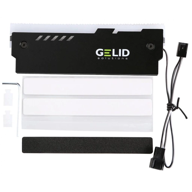 Охолодження для пам'яті Gelid Solutions Lumen RGB RAM Memory Cooling Black (GZ-RGB-01) - picture 2