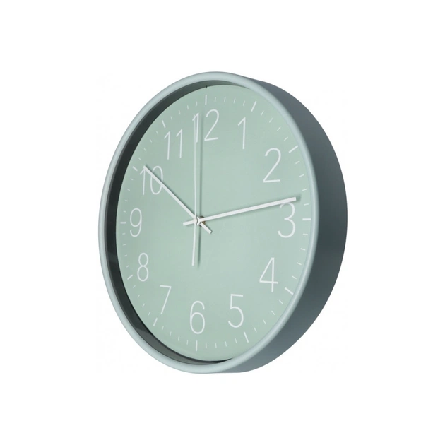 Настінний годинник Optima Pastel пластиковий, м'ятний (O52086) - picture 2