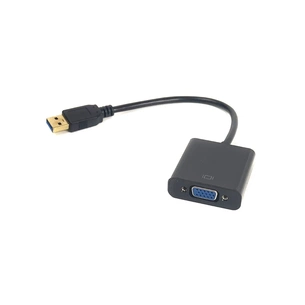 Перехідник USB 3.0 M to VGA F PowerPlant (CA910380) зображення 1