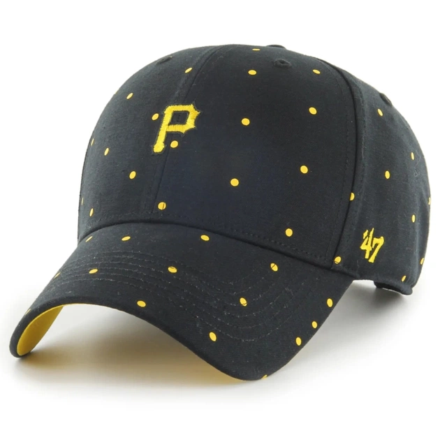 Кепка 47 Brand Pittsburgh Pirates Dotter B-DOTTD20GWS-BK чорний, жовтий (196505611725) - изображение 1