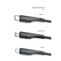 Дата кабель USB 2.0 AM to Lightning 1.0m 2.4A black Essager (EXCL-LS01) - preview 12