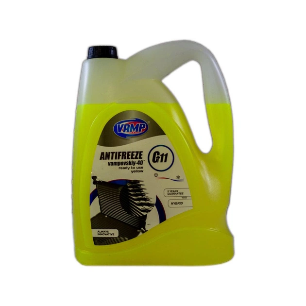 Антифриз ВАМП -30 G11 жовтий 10л (12169) - изображение 1