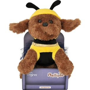 М'яка іграшка Tigres Собачка Мальтіпу Бі (СО-0119) зображення 1