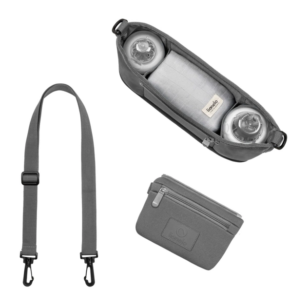 Сумка для мами Lionelo Little Cube Grey Stone (LO-LITTLE CUBE GREY STONE) - picture 5