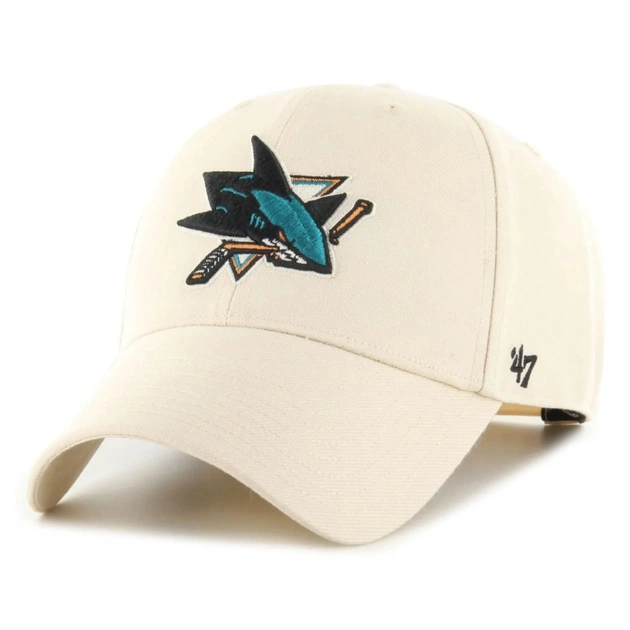 Кепка 47 Brand NHL San Jose Sharks MVPSP22WBP-NT бежевий (196895641500) - зображення 1