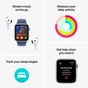 Смарт-годинник Apple Watch SE GPS + Cellular 40mm Starlight Aluminium Case with Starlight Sport Band - S/M (MXGJ3QH/A) - зменшене зображення 3