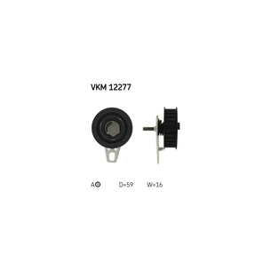 Ролик натягувача ременя SKF VKM 12277 зображення 1