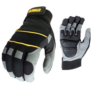 Захисні рукавиці DeWALT розм. L/9, з накладкою ToughThread™ та гелевою вставкою (DPG33L) зображення 1