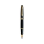Ручка пір'яна Waterman EXPERT Black  FP F (10 021) - зменшене зображення 1