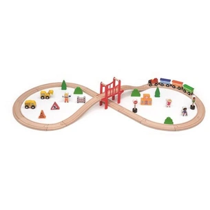 Залізниця Viga Toys 39 деталей (50266) изображение 1