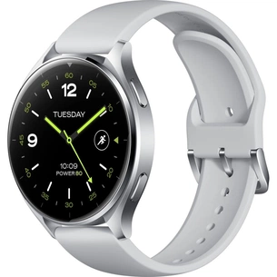 Смарт-годинник Xiaomi Watch 2 Sliver Case With Gray TPU Strap (BHR8034GL) (1025027) зображення 1