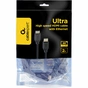 Кабель мультимедійний HDMI to HDMI 2.0m V.2.1 Cablexpert (CC-HDMI8K-2M) - зменшене зображення 3