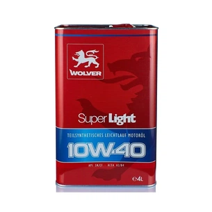 Моторна олива Wolver Super Light 10W-40, 4л (4260360940033) изображение 1