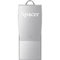 USB флеш накопичувач Apacer 32GB AH730 Silver USB 2.0 OTG (AP32GAH730S-1) - зменшене зображення 1