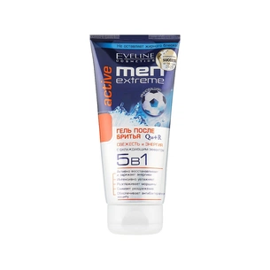 Гель після гоління Eveline Cosmetics Men Extreme Q10+R Active 5 в 1 200 мл (5907609344243) зображення 1