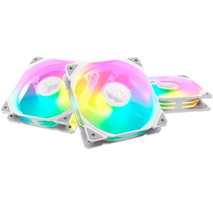 Кулер до корпусу ASUS TUF GAMING TR120 FAN ARGB REVERSE WHITE (90DA00D3-B09020) изображение 1
