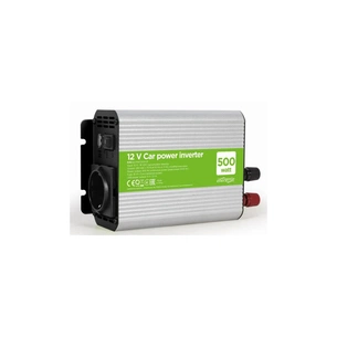 Автомобільний інвертор EnerGenie 12V/220V 500 Вт (EG-PWC500-01) зображення 1