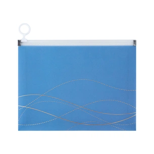 Папка на блискавці Axent zip-lock А5 Waves-2 (1498-41-A) зображення 1