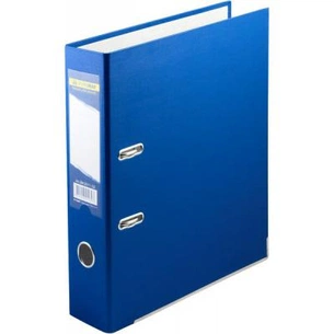 Папка - реєстратор Buromax А4, 70мм, JOBMAX PP, blue, built-up (BM.3011-02c) зображення 1