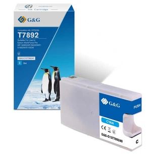 Картридж G&G Epson WF-5110/WF-5620 cyan XXL 4K (G&G-C13T789240) зображення 1