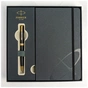 Ручка кулькова Parker SONNET 17 Matte Black Lacquer GT BP + блокнот Parker + подар.упак. GIFT24 (84 832b24) - зменшене зображення 4