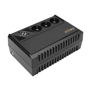 Пристрій безперебійного живлення nJoy RENTON 650VA USB (UPLI-LI065RE-CG01B) зображення 1
