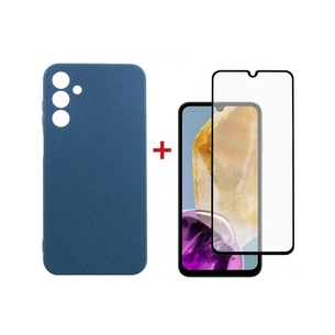 Чохол до мобільного телефона Dengos Samsung Galaxy M15 5G + Glass Blue (DG-KM-89) зображення 1