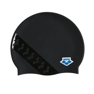 Шапка для плавання Arena Team Strip Cap 001463-105 чорний Уні OSFM (3468336661857) зображення 1