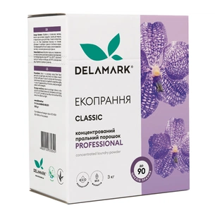 Пральний порошок DeLaMark Professional 3 кг (4820152330345) зображення 1