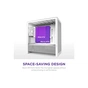 Корпус для ПК NZXT H3 Flow All White (CC-H31FW-01) - зменшене зображення 3