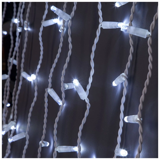 Гірлянда ColorWay Бахрома 6мx0.6м 192Led IP44 холодний колір (CW-GOF-192L66VCW) - picture 5