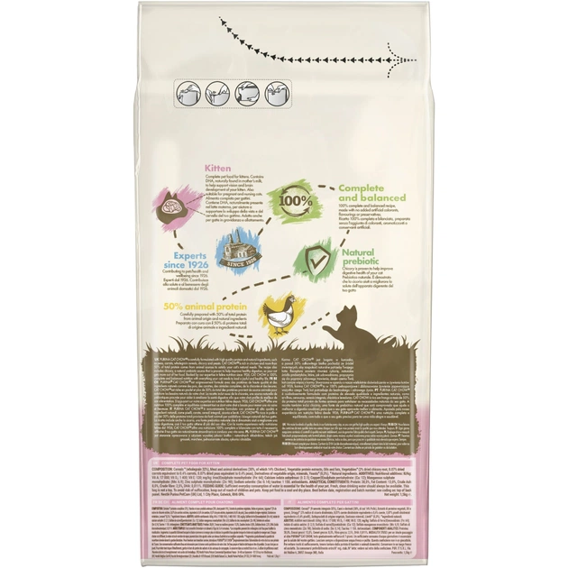 Сухий корм для кішок Purina Cat Chow Kitten з куркою 1.5 кг (5997204513984) - picture 4