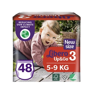 Підгузки Libero UpGo 3 5-9 кг 48 шт (7322541165752) зображення 1