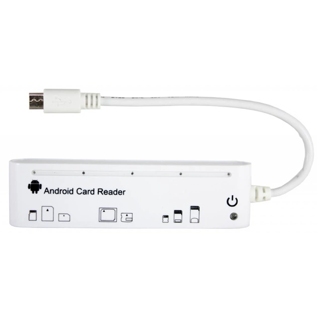 Зчитувач флеш-карт PowerPlant Android Micro USB (KD000OT0440) - зображення 1