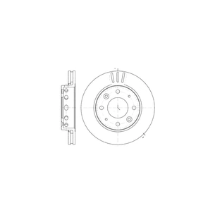 Гальмівний диск PMC 0K9AA-33-251 зображення 1