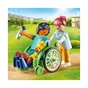 Конструктор Playmobil Пацієнт в інвалідному візку (6336525) - зменшене зображення 4