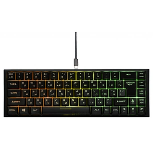 Клавіатура 2E GAMING KG360 RGB 68key Wireless Black (2E-KG360UBK) зображення 1
