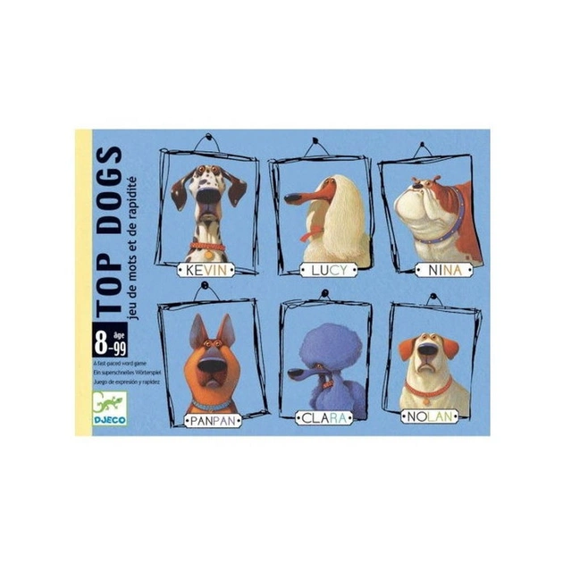 Настольная игра Djeco Лучшие собаки (Top Dogs) (DJ05099) - изображение 1