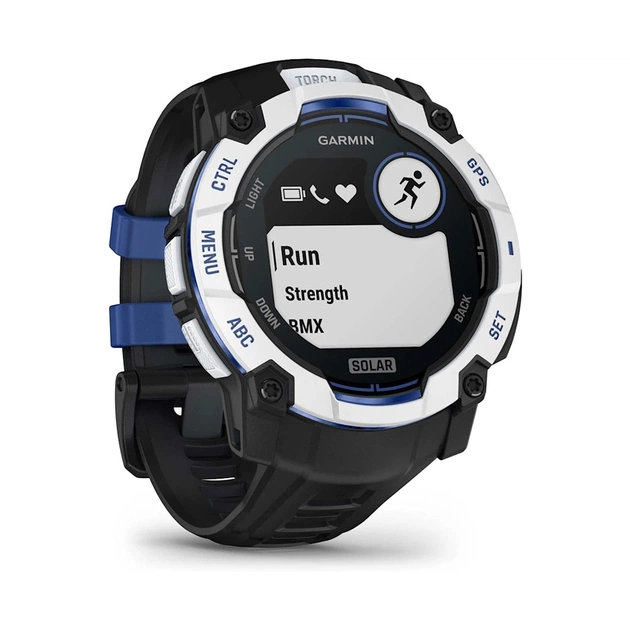 Смарт-годинник Garmin Instinct 3, 50mm, Solar, Whitestone with Black Band, GPS смарт-годинник (010-02935-03) - picture 3